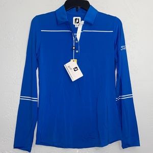 NWT FootJoy Titleist Women’s Golf Leisure Long Sleeve Sun Protection Shirt Small